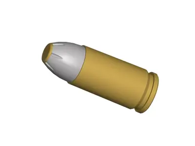 bullet 3D model 7
