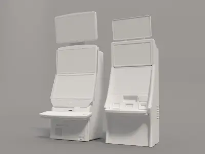 Casino machine model Slot machine model Casino machine model 3D model