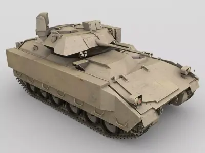Bradley Tank 3D model