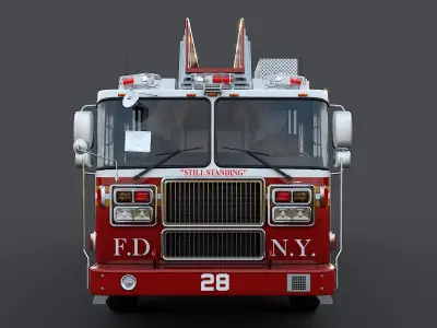  Fire Truck FDNY Ladder 