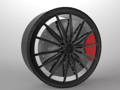 Car tire Free 3D model shop