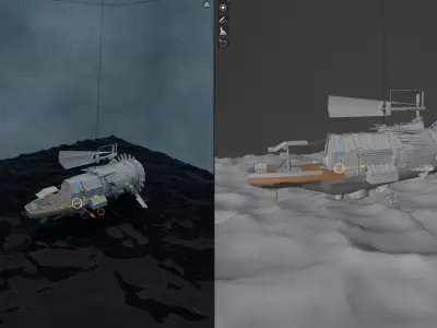 FAR changing tides 3D model