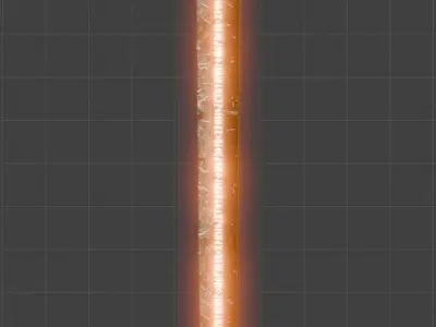 Mythical sword 3D model