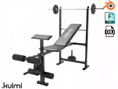 Gym Equipment 001 3D model