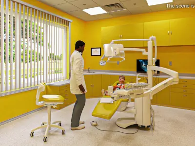  Empty Pediatric Medical Office 
