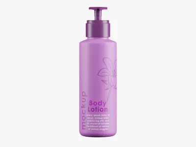 Body Lotion 4 3D model