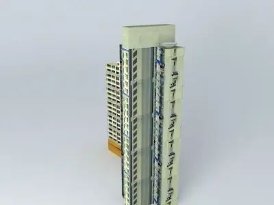 Raheja Empress Free 3D model