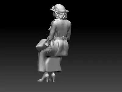 PASSENGER 3D print model 14