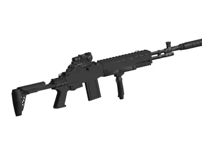 Mk 14 Enhanced Battle Rifle 3D model purchase