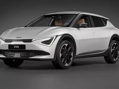 2025 Kia EV6 3D model