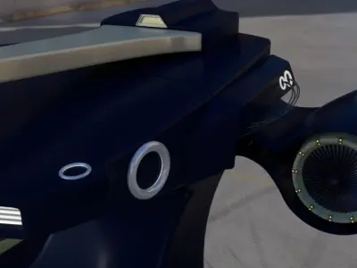Scifi Tank 3D model
