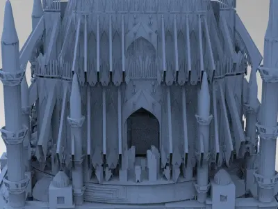 Dungeon of Cathedral of the Depths 8  3D model