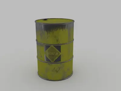 Barrel asset 3D Model Pack