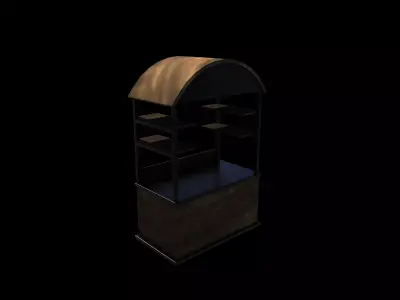 Food Carts 02  3D model