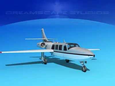 Piper Aerostar FJ-100 Fanjet V06 3D model