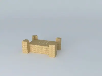 Ashdod sea fortress Free 3D model