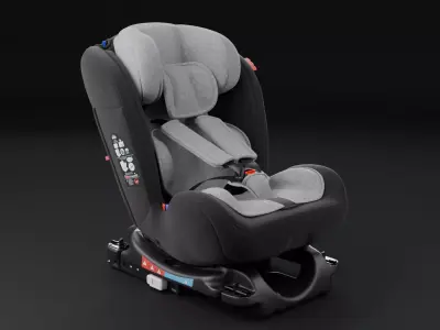 Child Car Seat 3D model