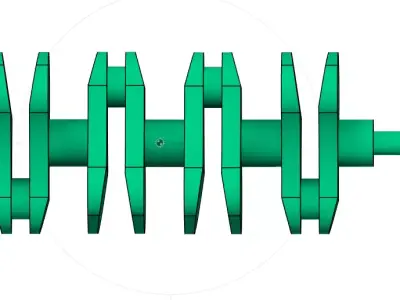 The Crank Shaft 3D model