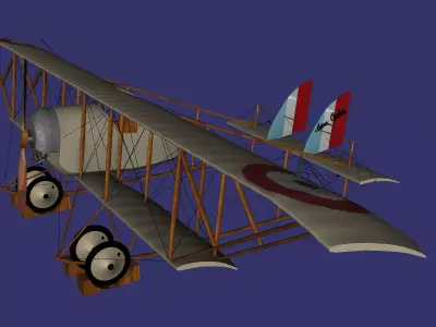 Caudron G III 3D model
