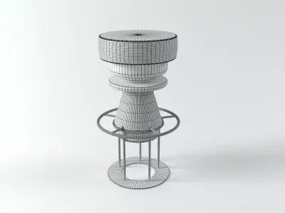 Tembo table lamp designed 3D model