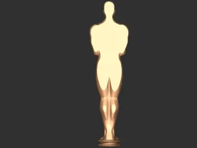 Oscar statue - home decor 3D print model