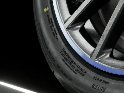 Nitto Invo 305 30 ZR19 3D model