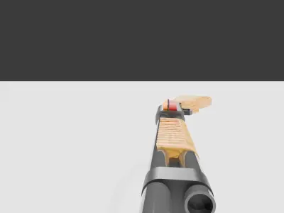 Shotgun 3D model 4