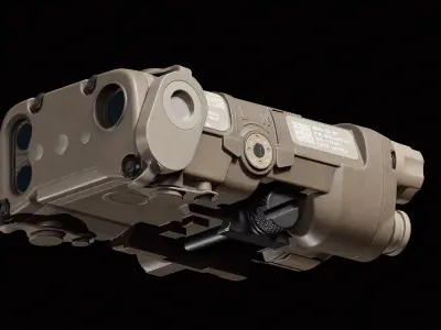 NGAL Aiming Laser Low-poly 3D model