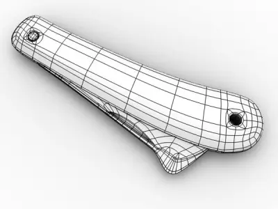 Budding knife Free 3D model