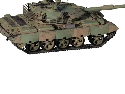 Type 59d tank 3D model