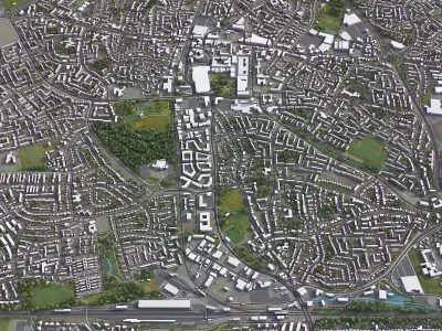 Crawley Low-poly 3D model