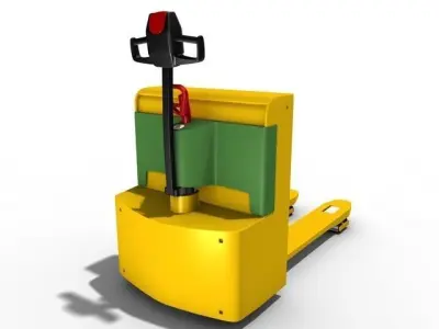 Electric pallet truck 3D model