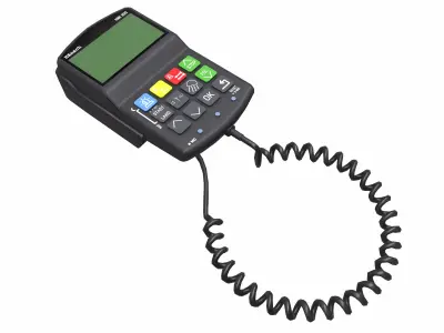 HBE 300 Hand-Held Control Unit Low Poly Low-poly 3D model