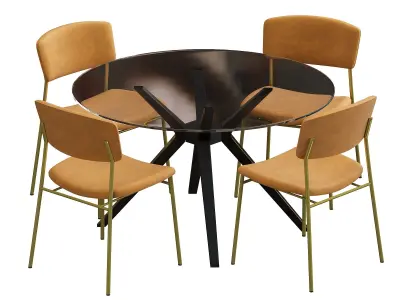Calligaris Fifties Chair Free 3D model