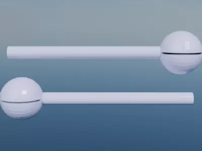 One Piece Perfect Clima Tact Low-poly 3D model