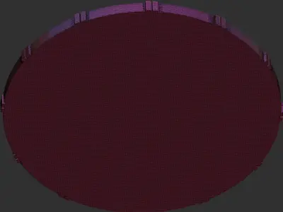 Egyptian pharaoh round base Free 3D print model