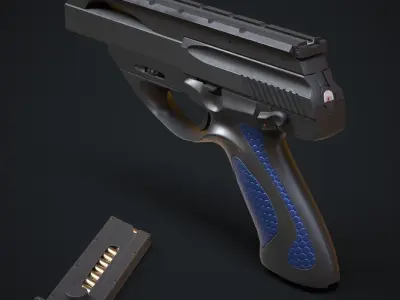 game ready Beretta Neos Low-poly 3D model