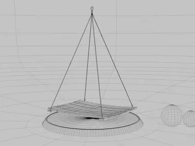 old platform 3D model