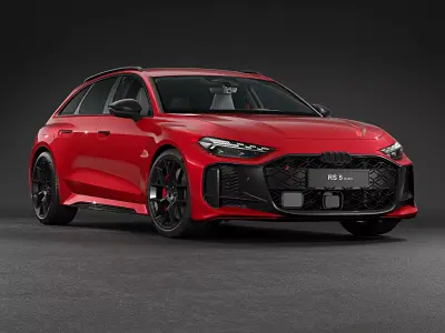 2027 Audi RS5 Avant 3D model
