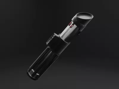 dart vader lightsaber 3D model