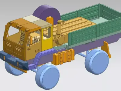 Truck M1078 3D print model
