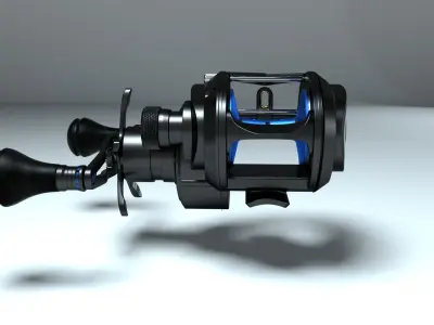 Fishing bate reel 3D model