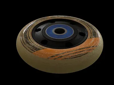 Roller Wheel Free 3D model