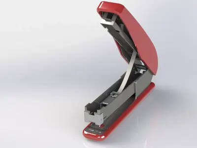 Stapler - SolidWorks Parts and Drawing 3D model