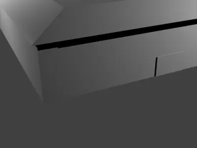 Simple Free Warehouse Free 3D model