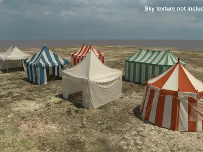 Tents 3D model