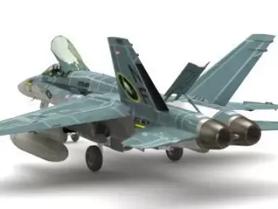 plane toy fighter jet 3D model purchase
