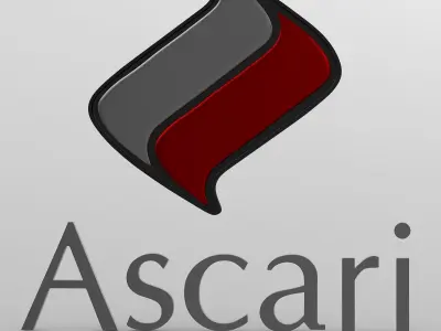ascari logo 3D model