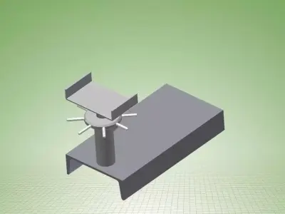 Bench Rest Stand for Pistols Free 3D model