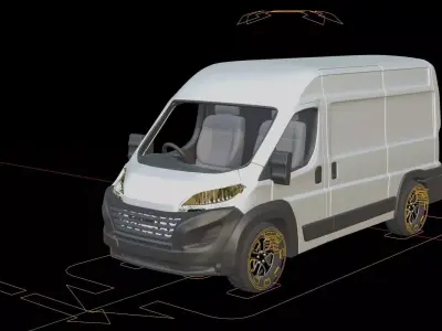 Promaster Panel Van 3D model